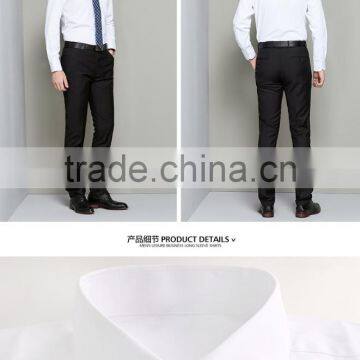 Juqian 2017 Top Sale High Quality Business Shirts Clothing for Men Simple Dress Shirt Factory From China photo-3