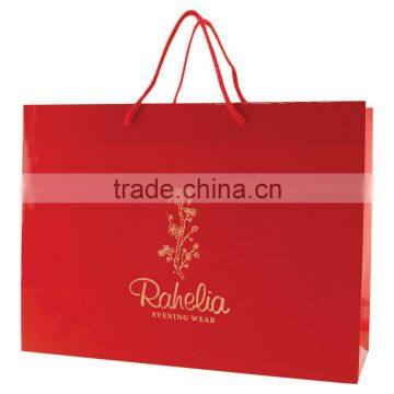 Color Gloss Laminated Eurotote Shopping Bag - Features Cardboard Bottom, Dimensions Are 16" x 6" x 12" and Comes With Your Logo. photo-2