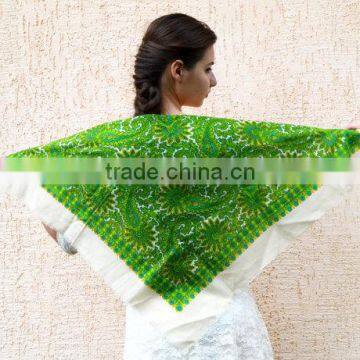 Vintage Ukrainian Shawl, Paisley Scarf, Russian Floral Scarf ,russian Shawl, Floral Scarf, Head Scarf, Beautiful Sha photo-5