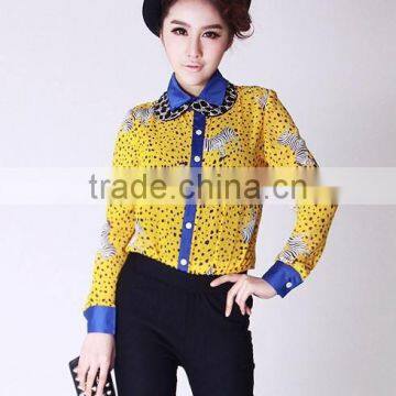 Ladies Blouse Ladies Top Fashion Blouse photo-3