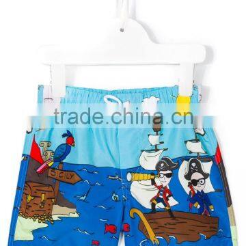 Hot Sale Summer Little Baby Boys Print Swim Shorts Custom Beach Board Shorts Swim Trunks Wholesale photo-4