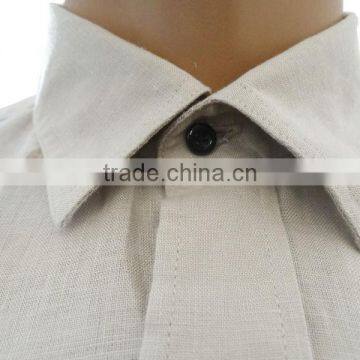 2016 Latest Comfortable Style White Linen Casual Shirts for Men photo-3