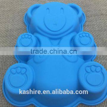 Wholesale High Quantity Safety Little Bear Shape Silicone Chocolate Mould,soap Mold,diy Cake Mould photo-2