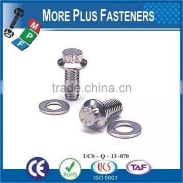 Made In Taiwan Metric Steel Stainless Steel Zinc Finished Coil Bolt