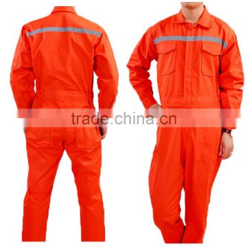 Safety Coverall 65%Cotton And 35%Polyester European Coverall Workwear