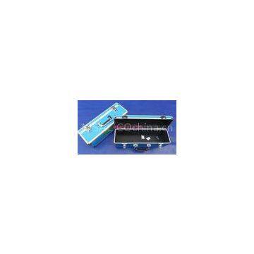 Blue Fireproof Aluminum Tool Cases For Carry Instrument With 2mm EVA