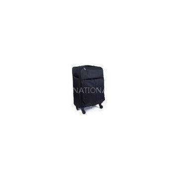 Travelling 4 wheel trolley luggage case with standard zipper lock to sideway OEM