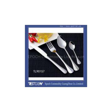 Fishtail Handle High-end Stainless Steel Cutlery Set 18/10(TL90157)