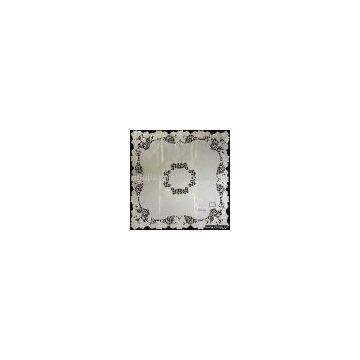 08L034 embroidered table cloth