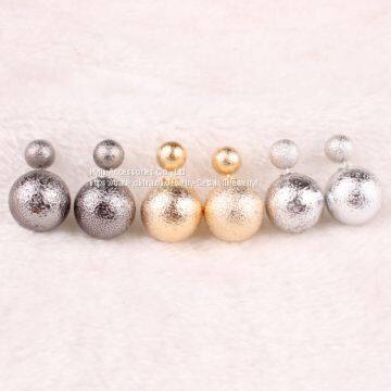 Fashion Jewelry Matt Ball Earring photo-4