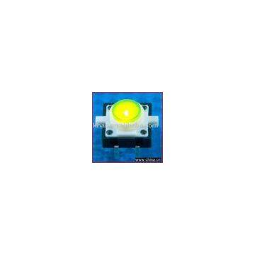 Tact switch with light