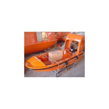 Fiber Reinforce Plastic open type life boat,life boat equipment