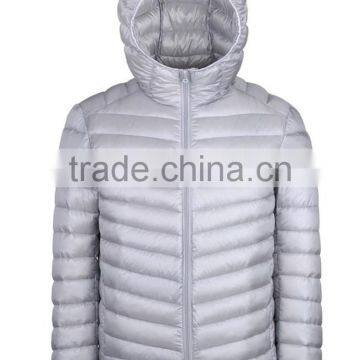 6 COLORS Hooded Thin Folding Ultralight Mens Down Jacket