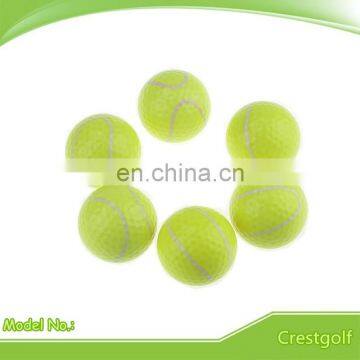 Sports Golf Balls with Tennis Figure