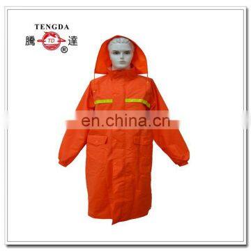 labor double layer polyester long rainwear