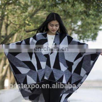 wholesale women jacquard cashmere scarf wool kashmir pashmina shawl