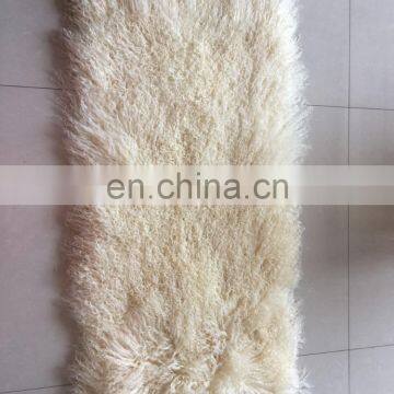 Wholesale Long Hairs Mongolian Lamb Fur Plate Real Tibetan Lamb Fur Plate photo-4