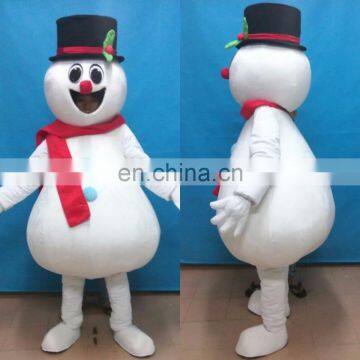 HI CE Christmas snowman mascot costume adult costume