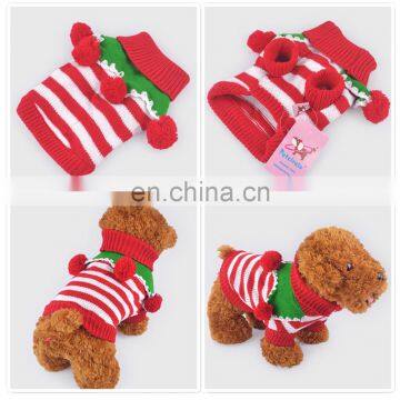 Wholesale Winter & Merry Christmas Soft and Warm Dog Cat Pet Sweater Knitwear Outerwear