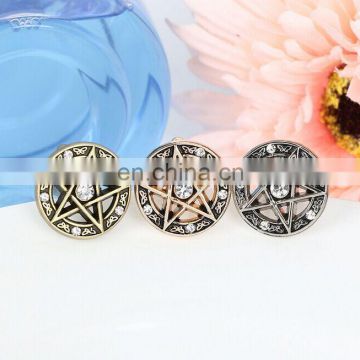 Same European film fashion accessories of French shirt sleeve of the pentagram cufflink in alibaba