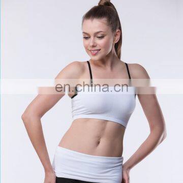 sexy fitness yoga plain crop tops wholesale sportswear crop top women