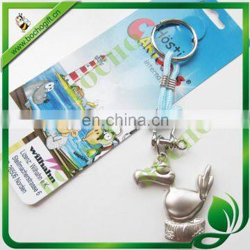 top quality 3D Cartoon metal keychain