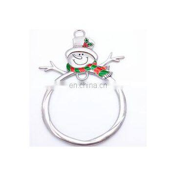 Christmas Snowman Metal Plate