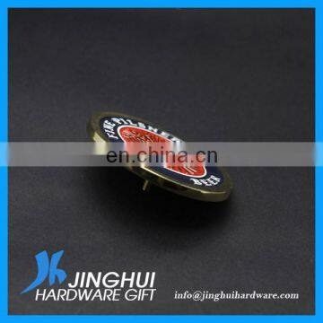 Hard Enamel Plated Gold Metal Pin Nameplate photo-2