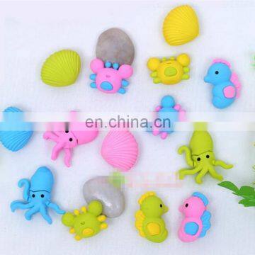 Squid Mates Sea Animal 3D Erasers