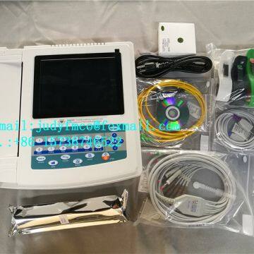 12 Channels ECG EKG Machine Electrocardiography Machine for Heat photo-4