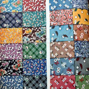 100% cotton printed fabric