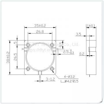 RFTYT Single and Multi 30Mhz to 50GHz Drop in Circulator and Isolator photo-2