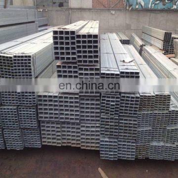 ERW mild structural welded black or HDG hot dipped galvanized square steel pipe with price