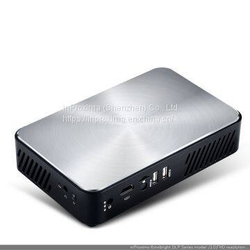 Good Function J10 Cable-free Android OS 6.0 Mini Dlp Wireless Pocket Dlp Projector photo-3