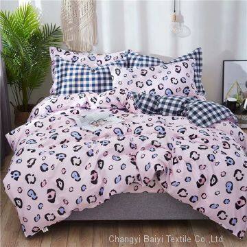 Changyi Factory Cheap Disperse Printed Polyester Fabric Bedding Fabric Home Textile 100% Polyester Microfiber Bed Sheet photo-3