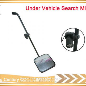 Security checking square under vehicle security inspection mirror