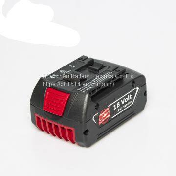 Shenzhen Export 18V 3.0Ah Li-ion Power Tool Battery for Bosc h BAT610G Recharger Battery photo-2
