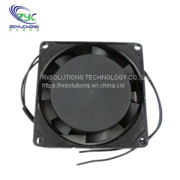 110V 115V 120V 80MM 8CM 8025 AC Industry Exhasut Axial Fan with 50/60Hz 2300RPM