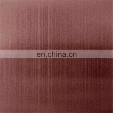 Color Stainless Mirror Plate/coil Figure Inox 304 Decorative Steel Sheet photo-6