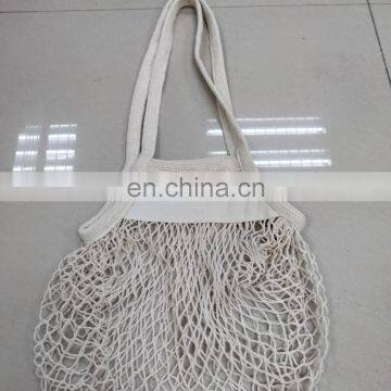 Market bag ecology washable and reusable cotton mesh bags for vegetable and fruit