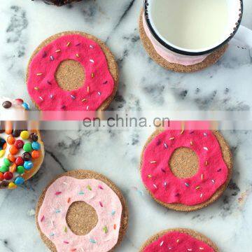 2019 Trends Custom Logo Factory Price Felt Drink Coaster photo-3