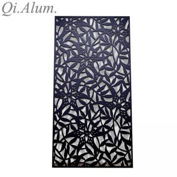 Factory Price Titanium Gold Brushed Stainless Steel Decorative Laser Cut Indoor Screen and Room Divider