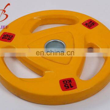 Healthy and Environment-friendly Three Hole Barbell Counterweight Plate photo-5