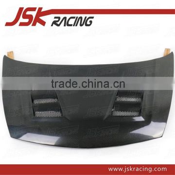 (WITH HOLE ) CARBON FIBER HOOD BONNET FOR 2006-2009 HONDA CIVIC FD(JSK121014)