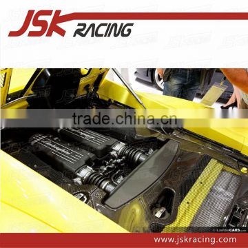 CARBON FIBER ENGINE BAY KIT (4PCS) FOR LAMBO GALLARDO LP550 LP560 LP570