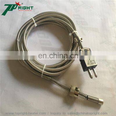 Thermocouple J - Type/temperature Sensor With Probe 8x12mm Standard Plug