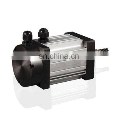 Custom 2kw 48v 24v Electric Permanent Magnet Synchronous Pmsm Synchronous Motor photo-3