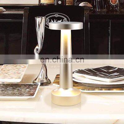 modern design gold black dinning led  table lamp for hotel