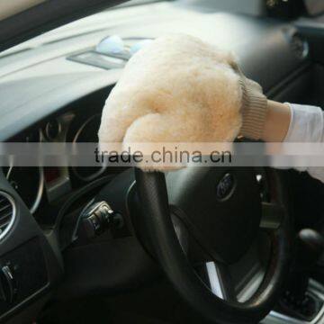 2015 top quality factory price protect hand warmly sheepskin car wash gloves