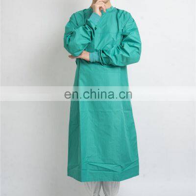 Medical Washable Fabric Surgeon Gowns standard Sterile Surgical Isolation Gowns For Hospital